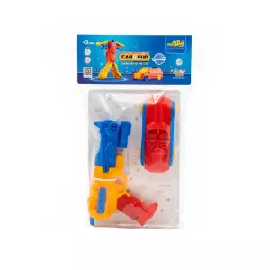 بسته اسباب بازی تفنگ ربات شونده و ماشین ربات شونده (CAR & GUN)